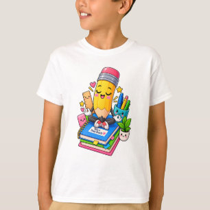Camiseta Lápiz Adorable Yoga Meditación Toma Un Respiro Pro