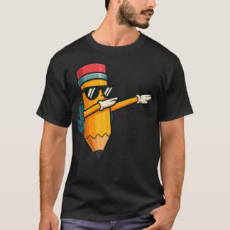 Camiseta Lápiz bailando Dabbing De vuelta a la escuela Prim