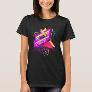 Camiseta Lápiz de cinta Retro Cassette Music Mi de los años