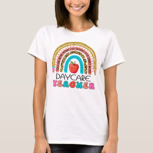 Camiseta Lápiz de profesor de guardería con regalo de arcoi