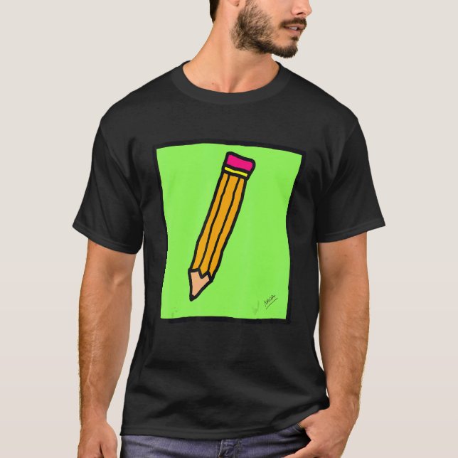 Camiseta Lápiz divertido (Anverso)