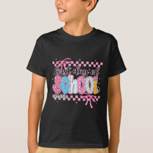 Camiseta Lápiz Feliz Primer Día De Clases Profesor Niños Vu