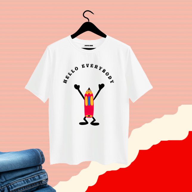 Camiseta Lápiz gracioso (Subido por el creador)