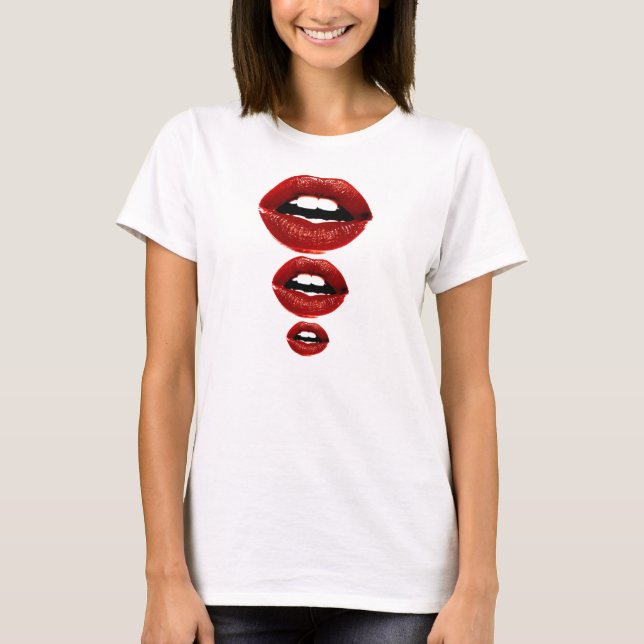 Camiseta Lápiz labial (Anverso)