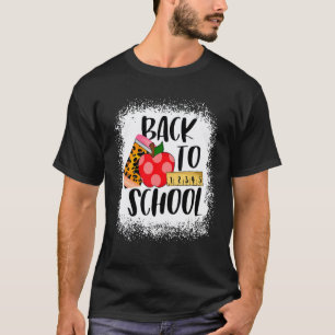 Camiseta Lápiz Leopardo De Vuelta Al Colegio Profesores Alu