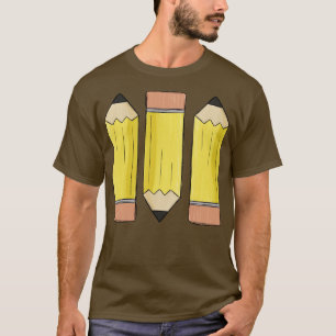 Camiseta lápiz lindo