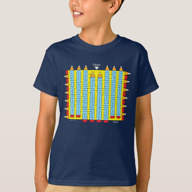 Camiseta Lápiz Maze (Anverso)
