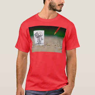 Camiseta Lápiz Vs Cámara Arts