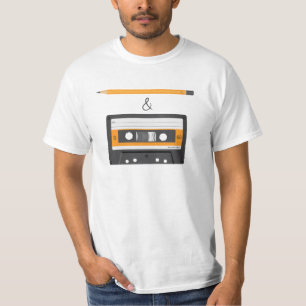 Camiseta Lápiz y criba compacta del casete