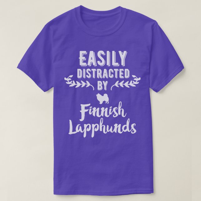 Camiseta Lapphund finlandés (Diseño del anverso)