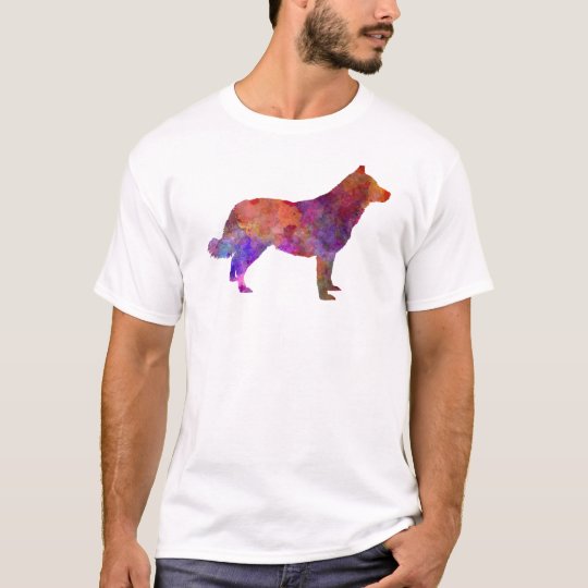 Camiseta Lapponian Herder in watercolor