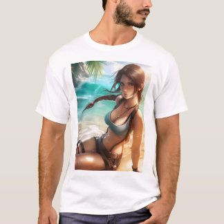 Camiseta Lara Croft Swimsuit 7