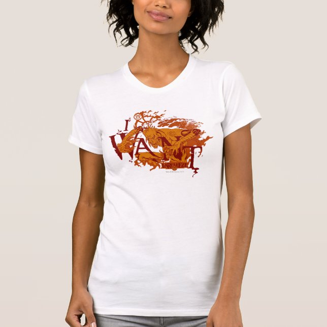Camiseta Larfleeze - Agente Naranja 12 (Anverso)