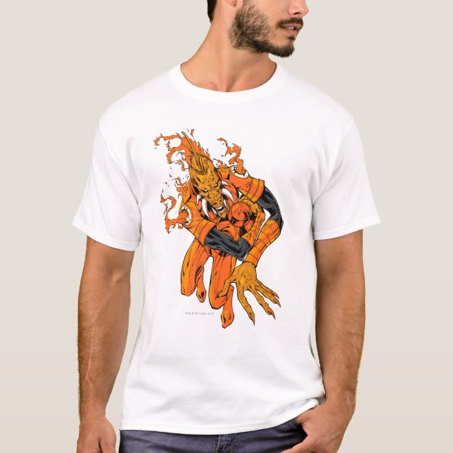 Camiseta Larfleeze - Agente Naranja 7 (Anverso)