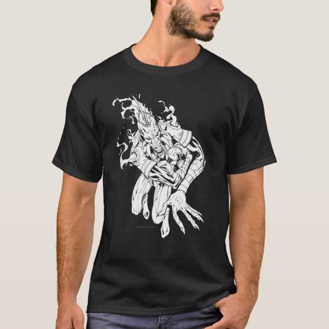 Camiseta Larfleeze - Agente Naranja 9 (Anverso)