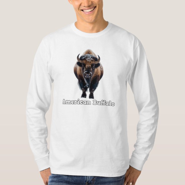 Camiseta larga American Buffalo (Anverso)