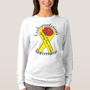 Camiseta larga básica de la manga de la CONCIENCI