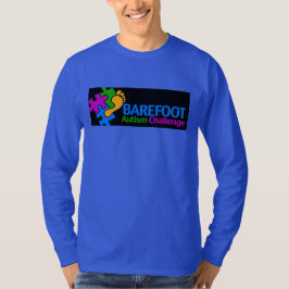 Camiseta larga básica de la manga de los hombres