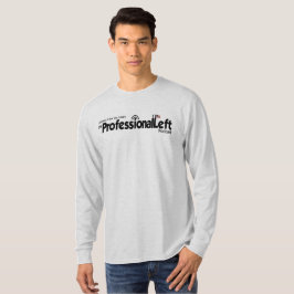 Camiseta larga básica de la manga de los hombres