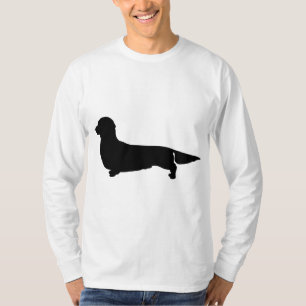Camiseta Larga cabellera Dachshund Men Long Sleeve