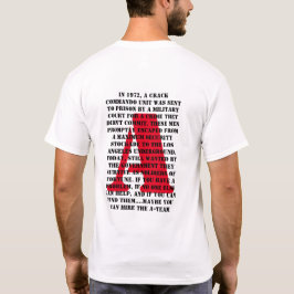 Camiseta larga con luz de texto para un equipo
