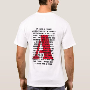 Camiseta larga con luz de texto para un equipo