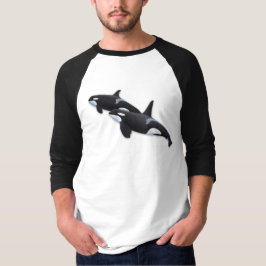 Camiseta larga de ballena asesina