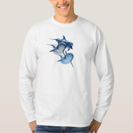 Camiseta larga de delfín mular