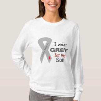 Camiseta larga de la conciencia de la diabetes