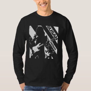 camiseta larga de la manga