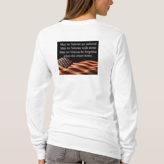 Camiseta larga de la manga de Hanes de las mujeres