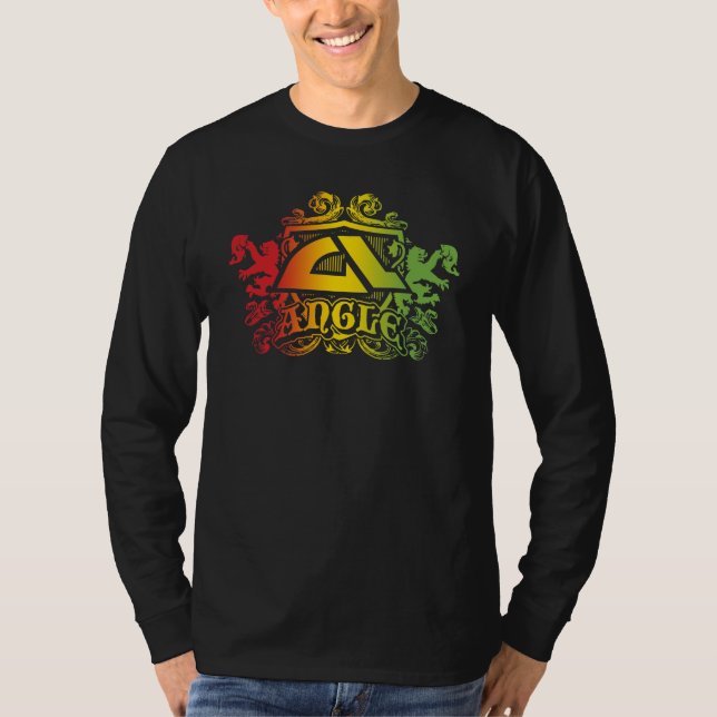 Camiseta larga de la manga de "Herald Rasta" del (Anverso)