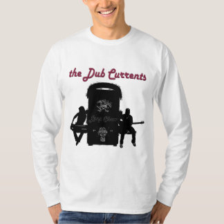 Camiseta larga de la manga de las corrientes de la