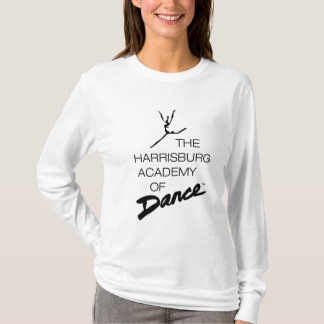 camiseta larga de la manga de las mujeres de