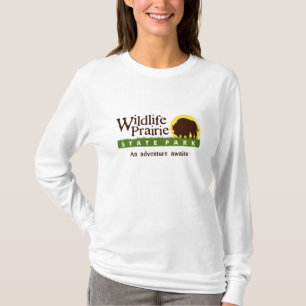 Camiseta larga de la manga de las señoras de WPSP