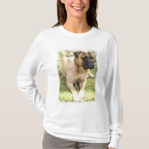 Camiseta larga de la manga de las señoras inglesas