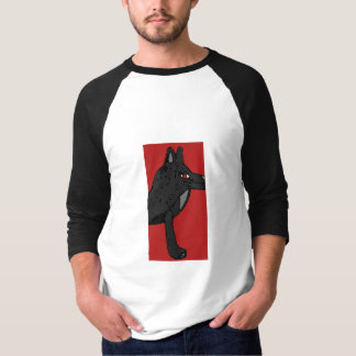 Camiseta larga de la manga de los hombres con