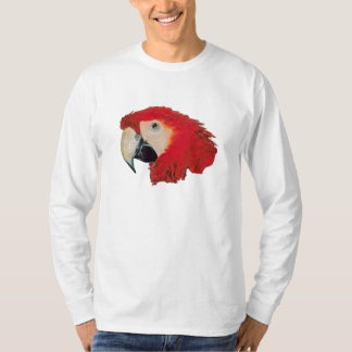 Camiseta larga de la manga de los hombres del