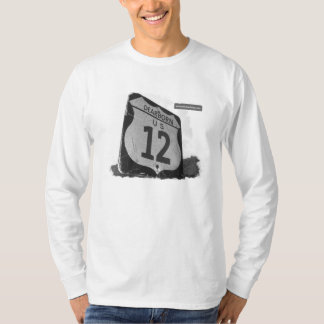 Camiseta larga de la manga de los hombres US-12