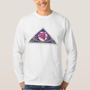 Camiseta larga de la manga de URSS MIR - espacio