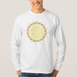Camiseta larga de la manga de Vergina Sun