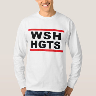 Camiseta larga de la manga de WSH HGTS Hip Hop