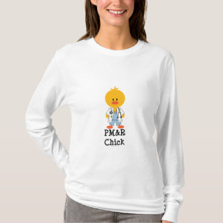 Camiseta larga de la manga del polluelo de PM&R