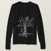 Camiseta larga del jersey fino de American Apparel