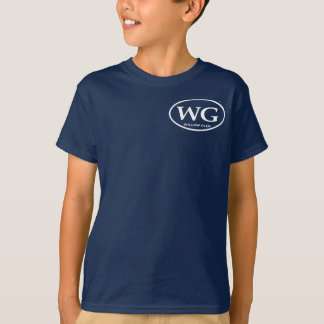Camiseta larga del WG de la marina de guerra de la