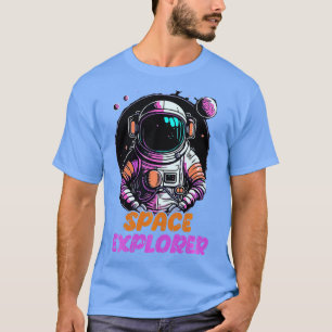 Camiseta Larga Funda 1 del Explorador de espacios
