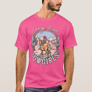 Camiseta Larga Fundidad País Vivo Sur Para Las Vaqueras Bla