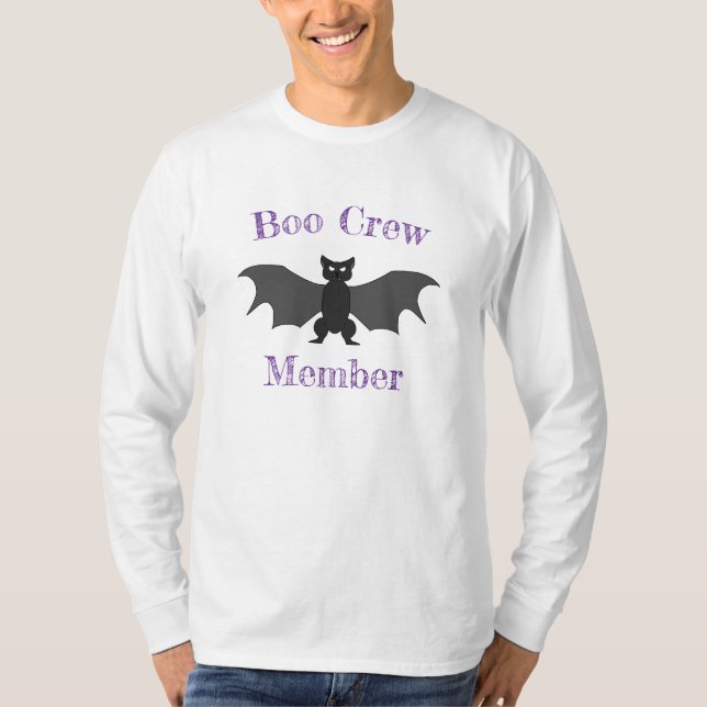 Camiseta Larga manga de Boo Crew Memebr Men (Anverso)