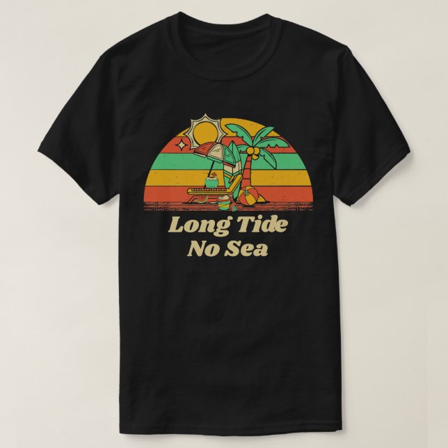 Camiseta Larga marea sin mar amigos de Ocean Buddy Funny S (Diseño del anverso)