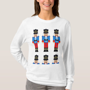 Camiseta larga nana de la manga de Hanes de las